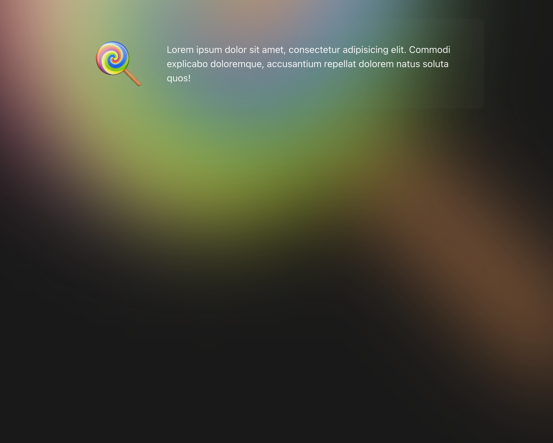 Gradient background
